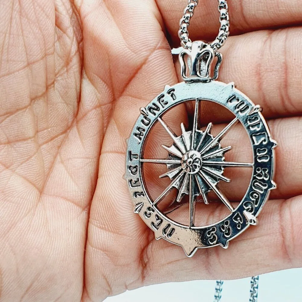 ❤️Fashion domineering sun god Necklace, N90201P125